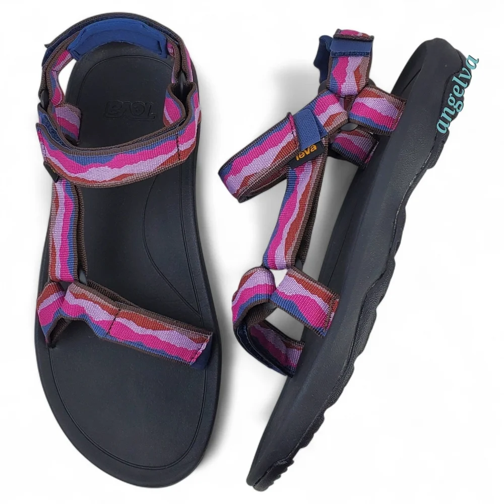 New Teva Kids big sz 7 Hurricane Xlt 2 sandals vista blue indigo outdoor hiking